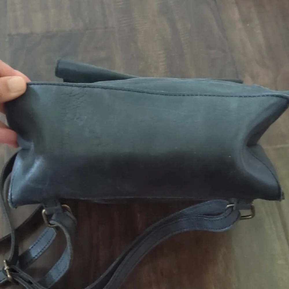 Brandy Melville Black Leather Backpack - Picture 6 of 10